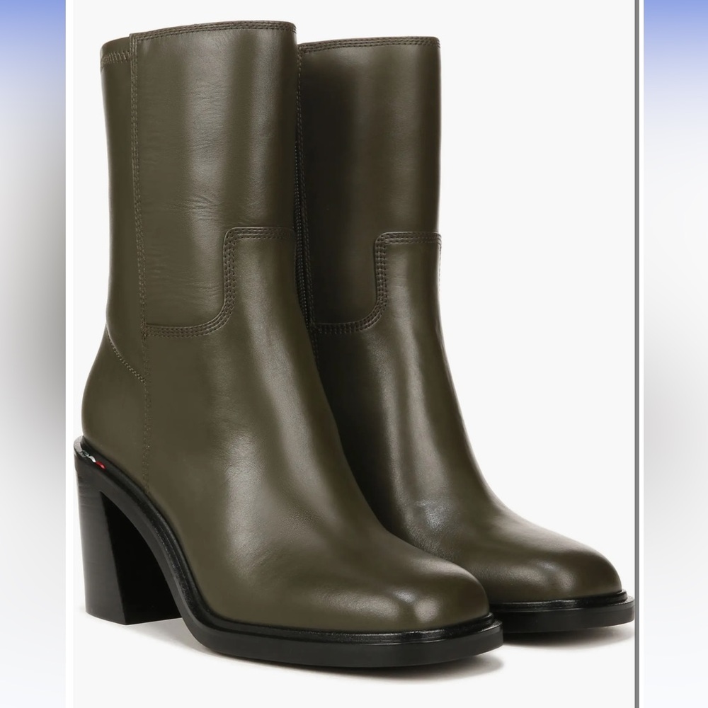 Franco Sarto Penelope Square Toe Bootie
